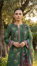 3 Piece Unstitched Summer Lawn