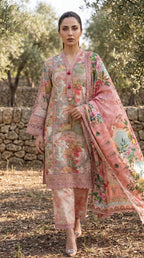 3 Piece Unstitched Summer Lawn