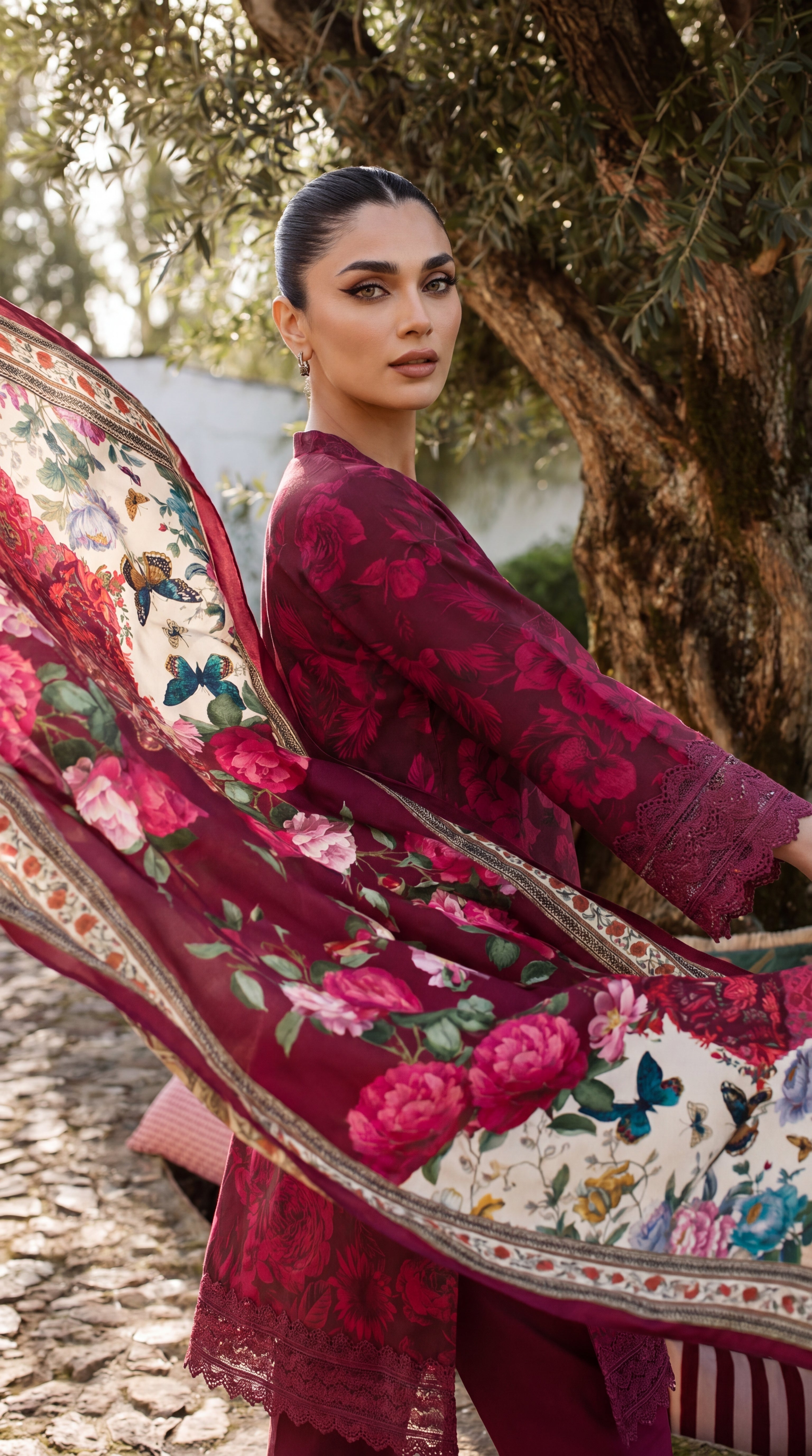 3 Piece Unstitched Summer Lawn